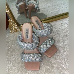 Steve Madden Kenley rhinestone heels size 6.5